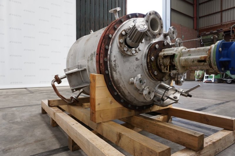 Sombroek Zaandam 600 l Anchor stirrer - Stainless Steel Reactor