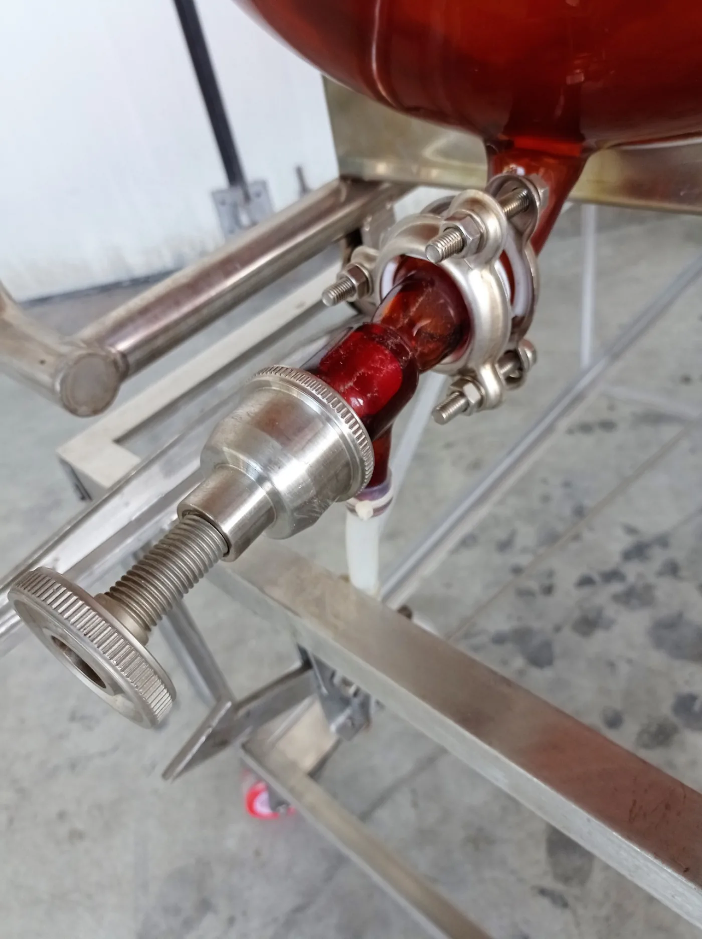 SERBATOIO IN VETRO CARRELLATO – MOD 200 LT - 6