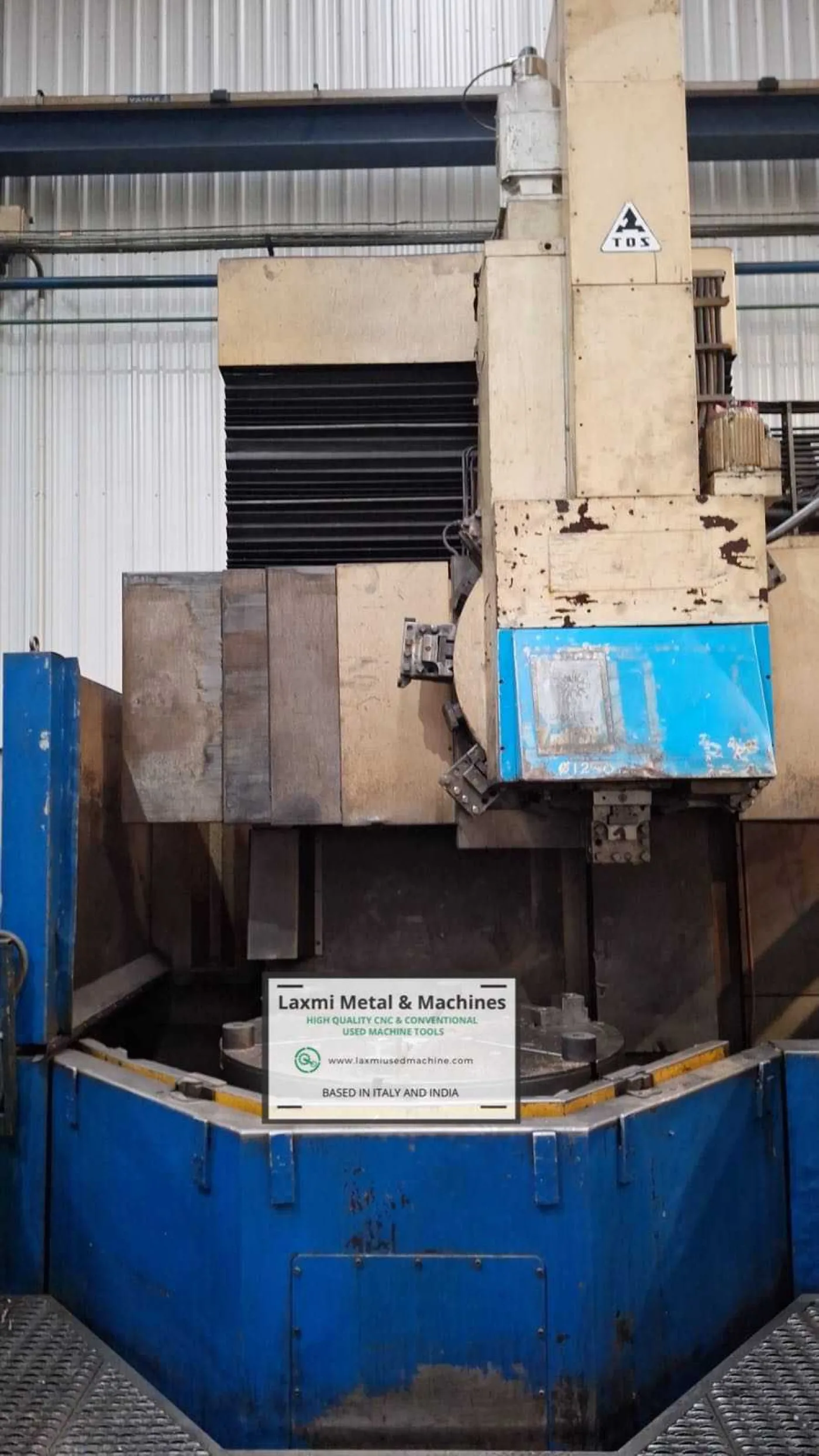 2 axis CNC VTL, TOS - SKIQ 12 CNC - Laxmi Metal & Machines, Rohtak - 5