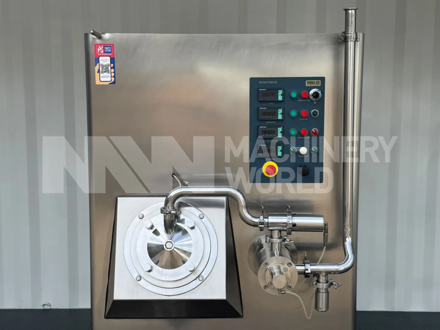 Tekno-Ice Teknofreeze FR 1200 Ice Cream Continuous Freezer (Year 2009) – Fully serviced & tested - 4