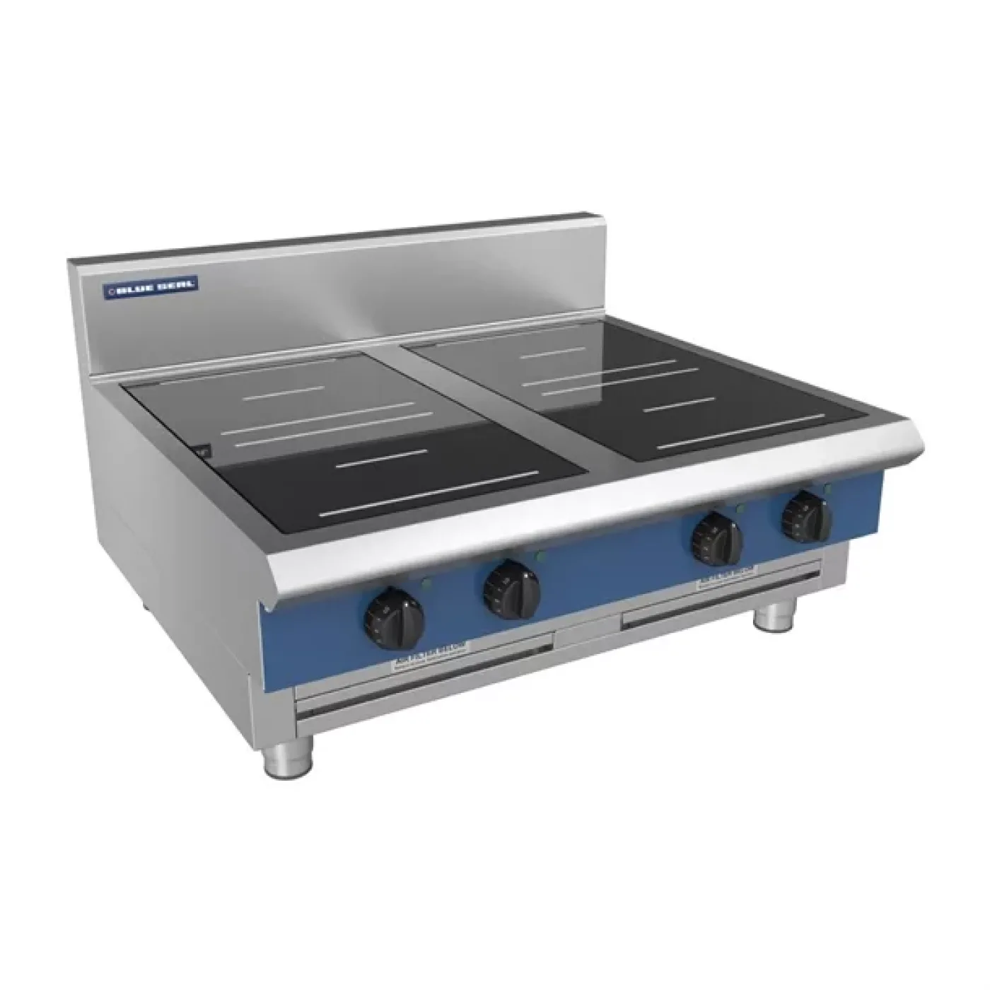 Blue Seal 4 Zone Countertop Induction Hob 20kW IN514R5-B - islandcatering - 1