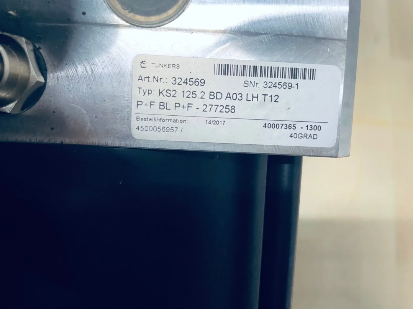 Tünkers Spanner KS2 125.2 BD A03 LHT 12 - 5