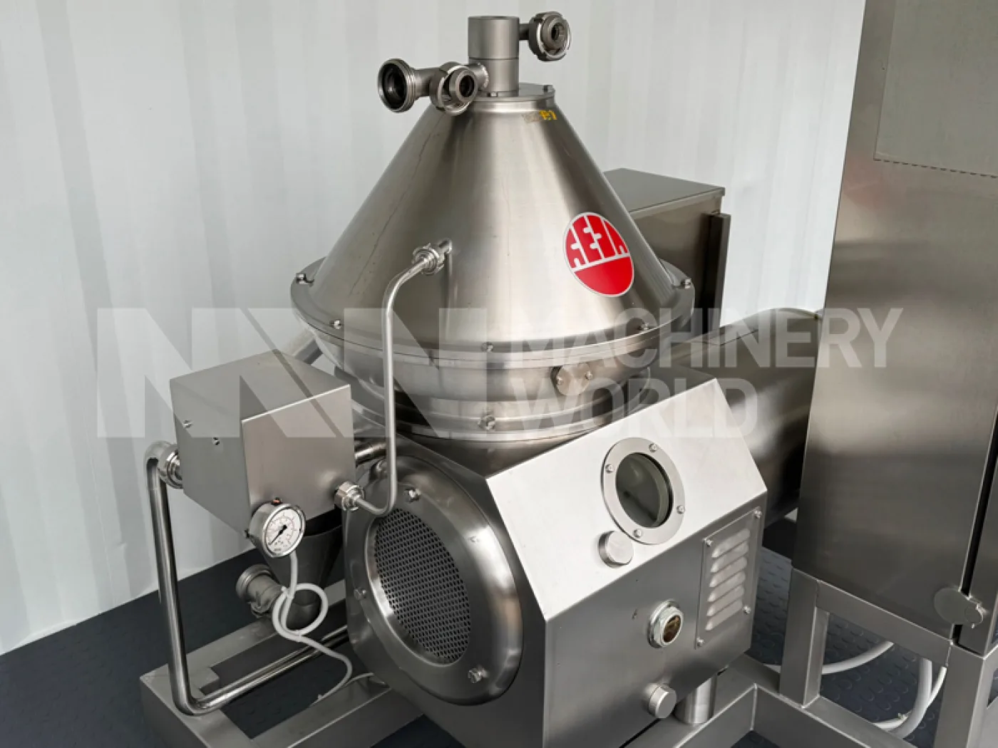3,500 LPH Reda RE15TE Milk Cream Separator (Year 2010) - 4