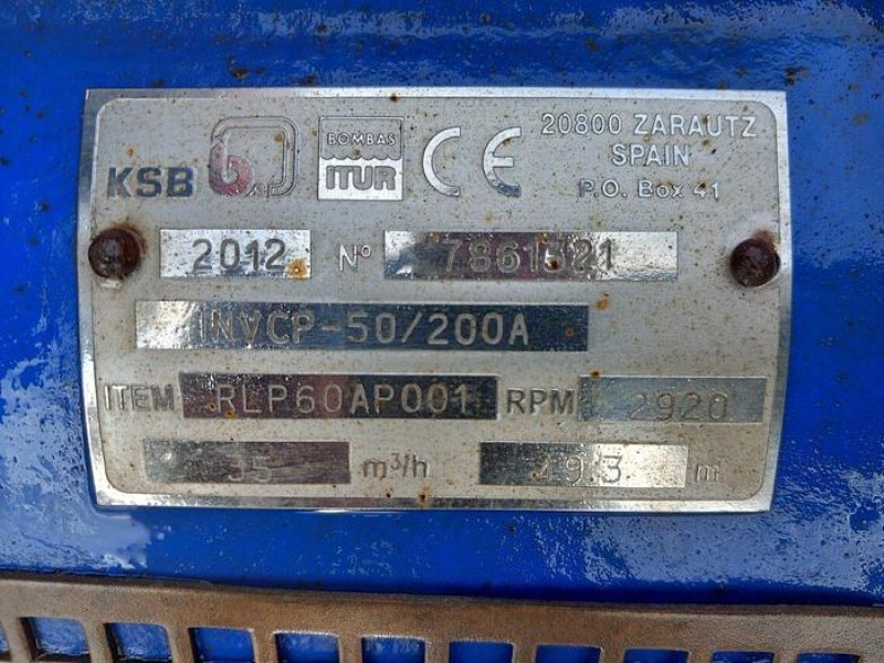 Bomba KSB INCP 50-200A