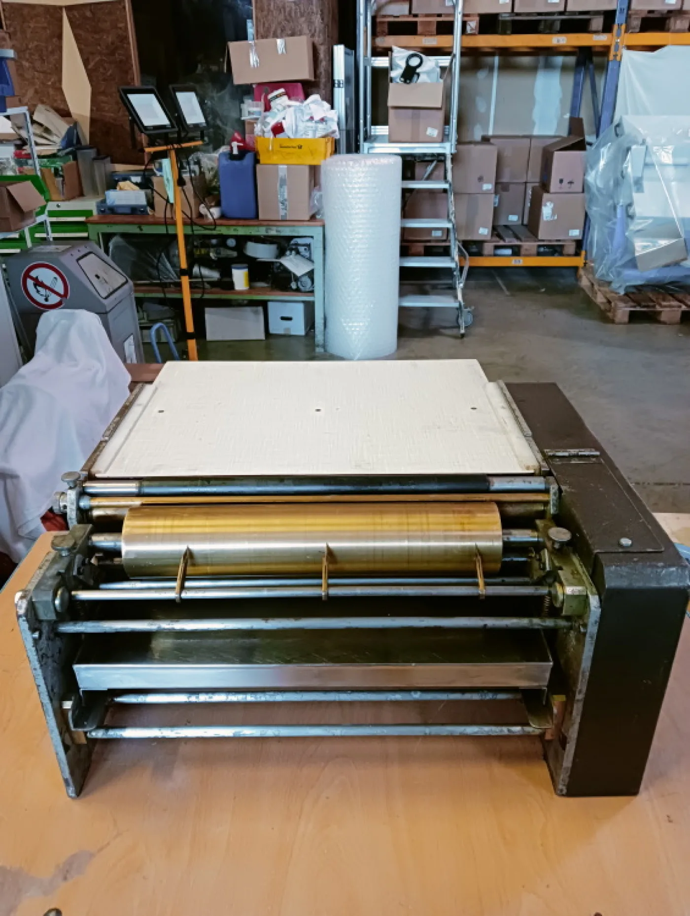 2-Walzen Anleimmaschine Tränklein ZW 400 - 1