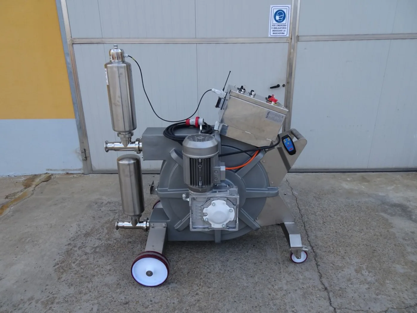 PERISTALTIC PUMP MORI MODEL AS 200, NEW MACHINE - 6