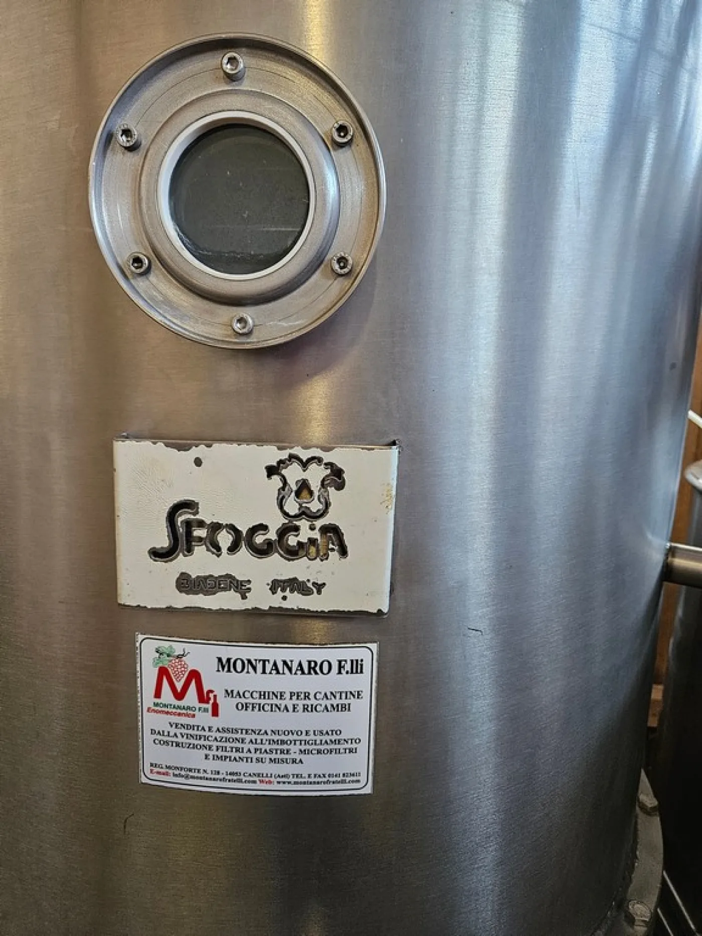 STAINLESS STEEL SFOGGIA KIESELGUR FILTER, 5 MQ OF FILTERING SURFACE, WITH HORIZONTAL SHEETS AND CENTRIFUGAL DISCHARGE, SECOND HAND MACHINE - 4