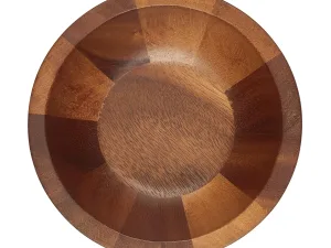 Tala Small Bowl in Lacquered Acacia (Pack of 6) - islandcatering