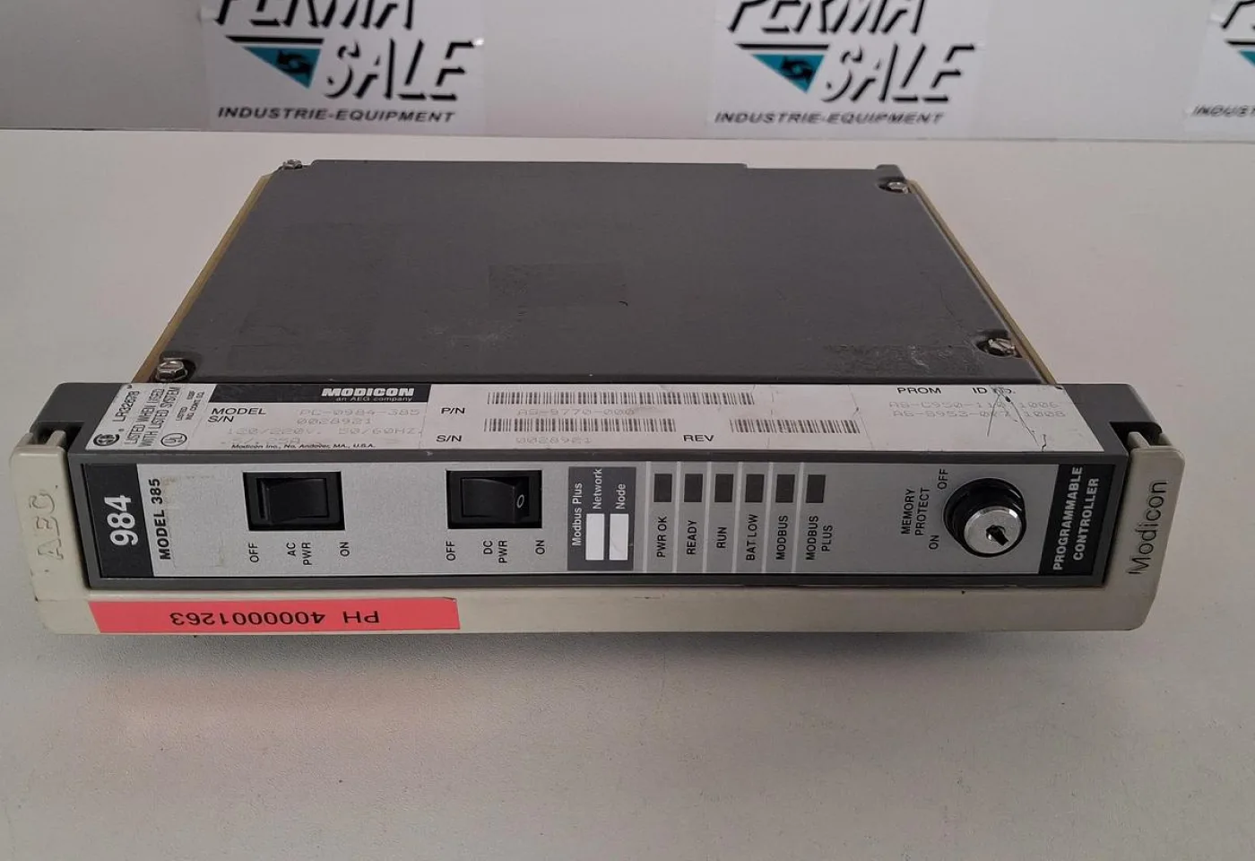 Modicon PC-0984-385 Programmable Controller CPU - 1