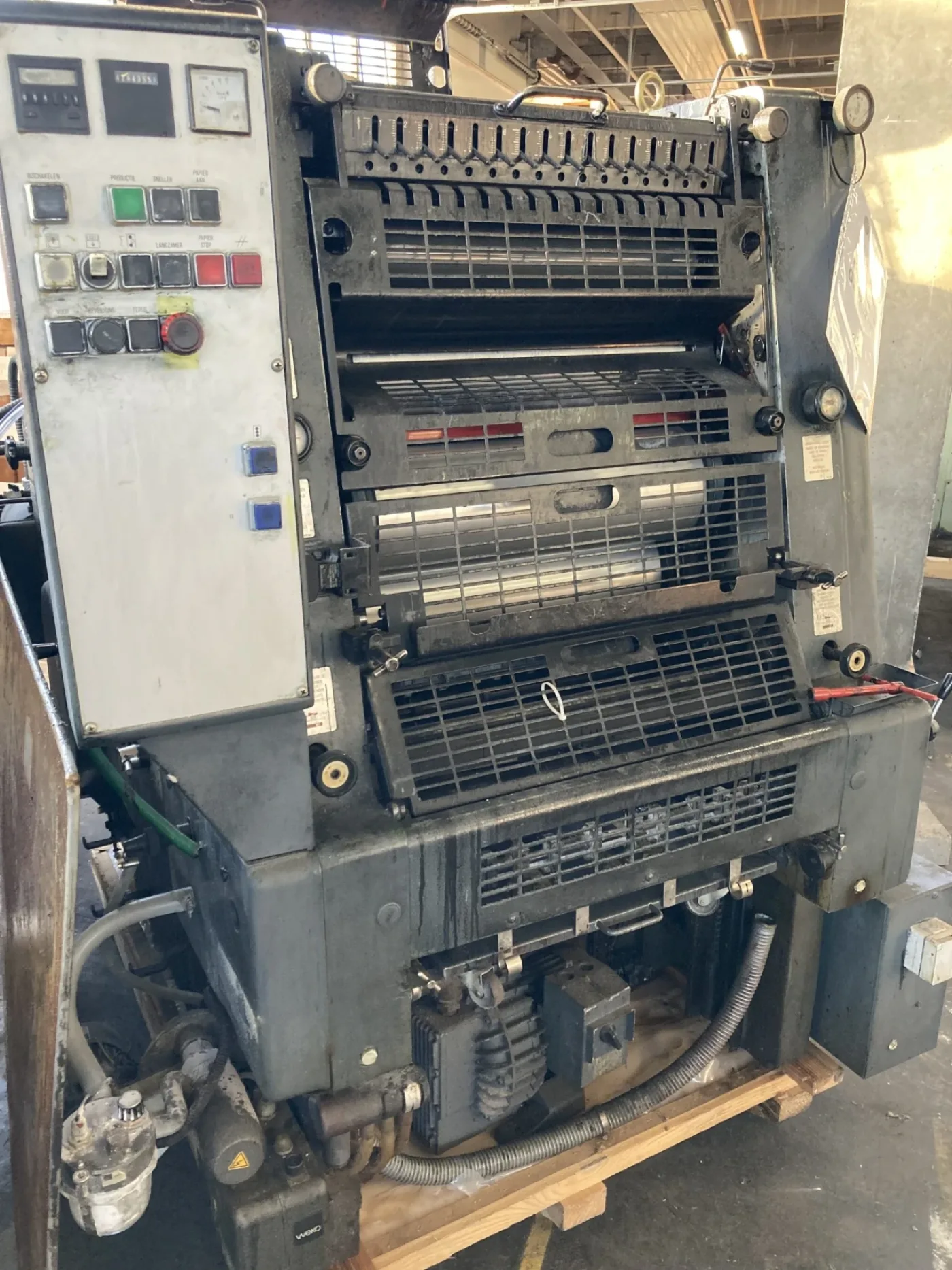 Heidelberg GTOZ 52+NP offset printing press - 4