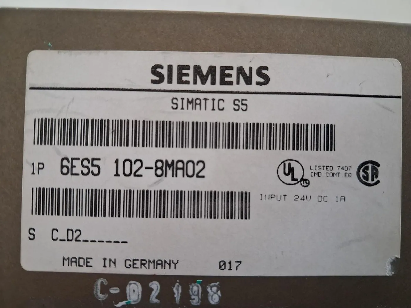 Siemens SIMATIC S5 6ES5 102-8MA02 Kommunikationsprozessor - 5