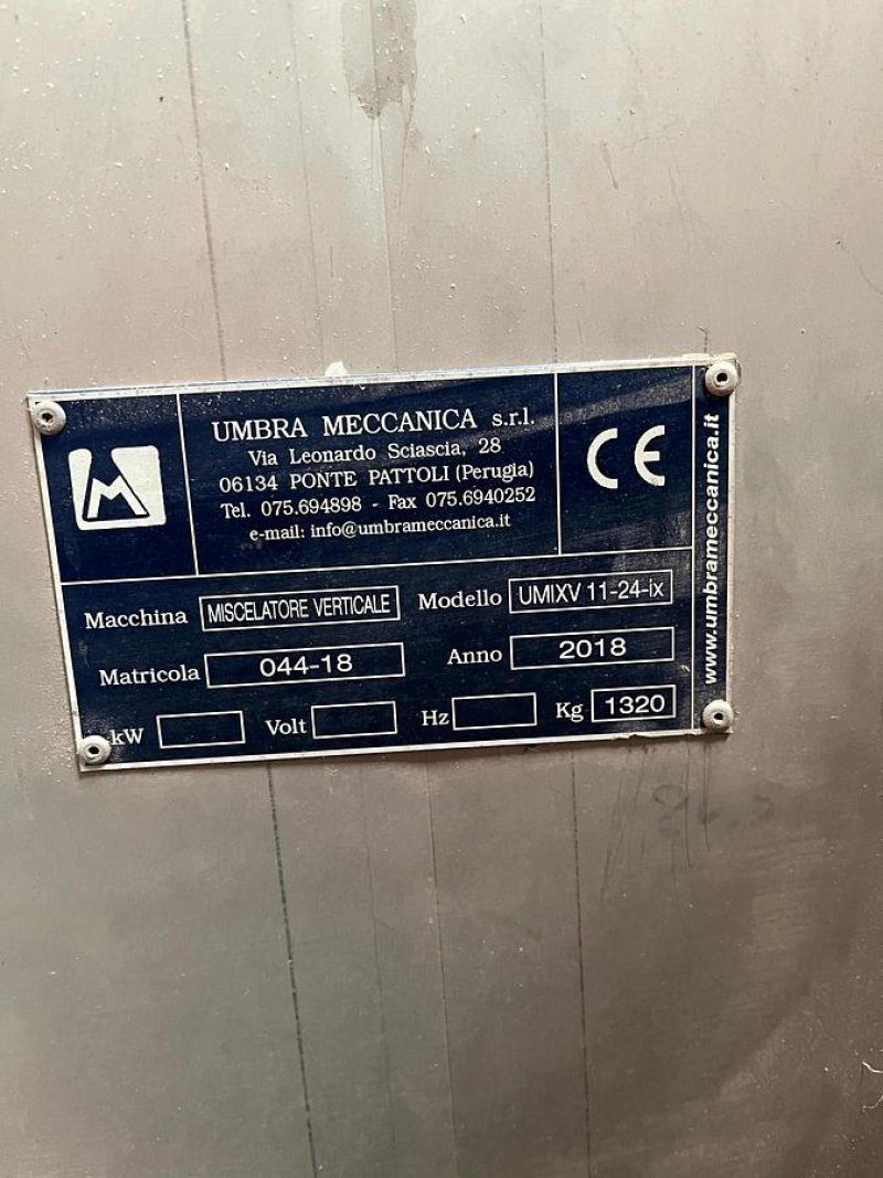 2018 UMBRA MECCANICA UMIXV 11/24-ix AI2443
