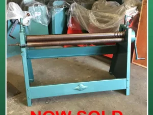 EDWARDS Manual Bending Rolls 1240mm x 75mm - WNS - W. Neal Services Ltd