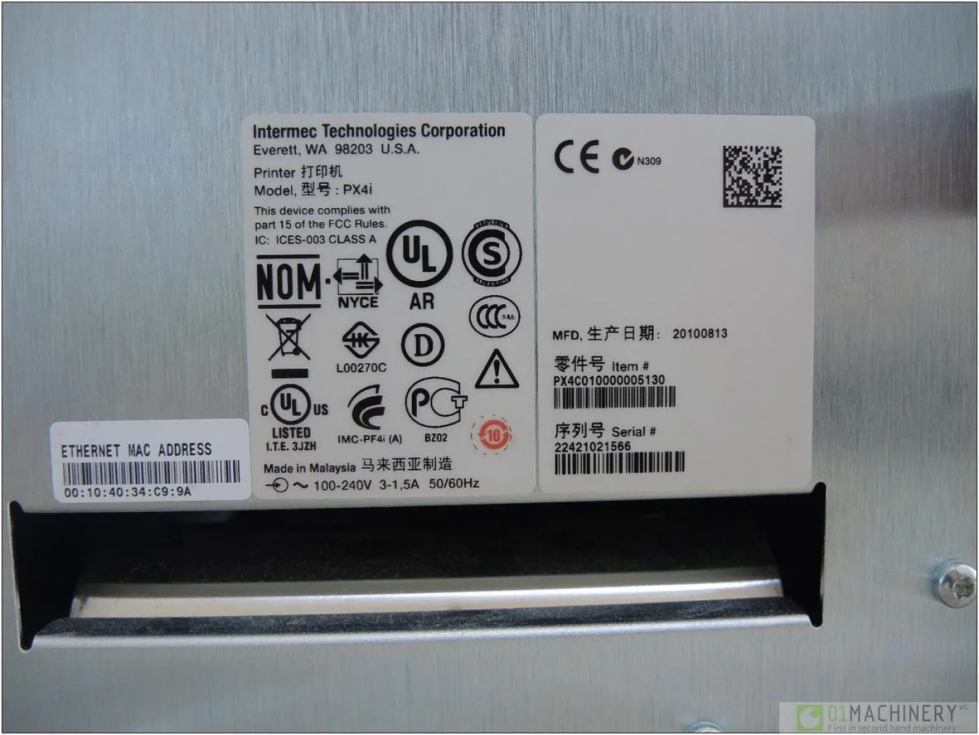 2010 INTERMEC Px4i AI2480 - 7