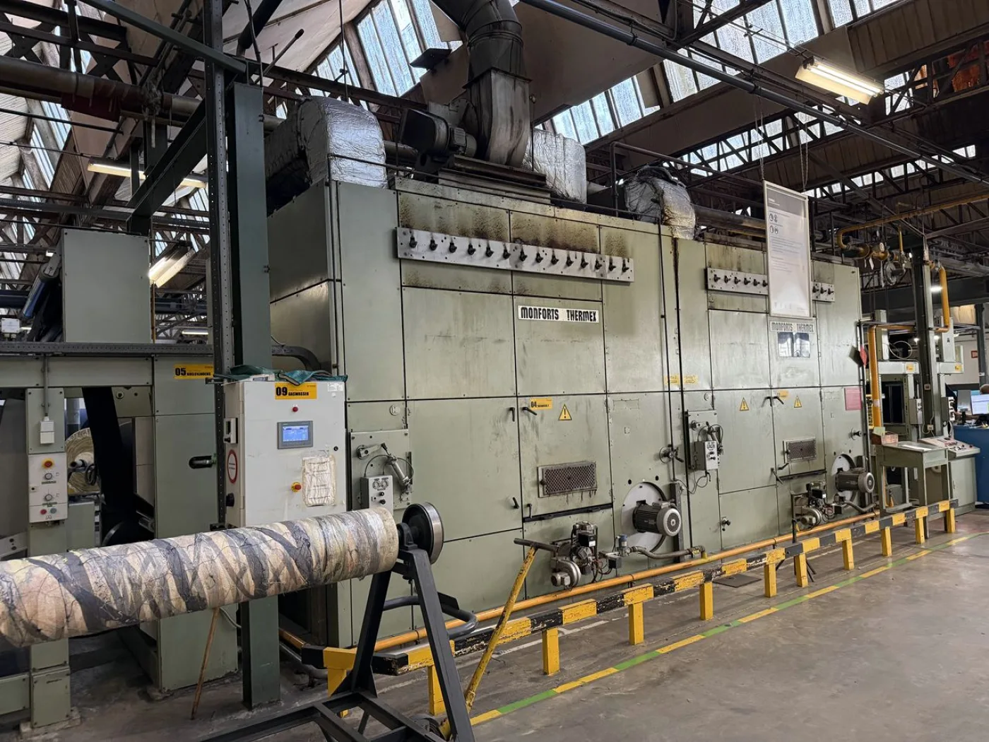 Monforts - Thermex-K thermosol continuous dyeing machine - 2