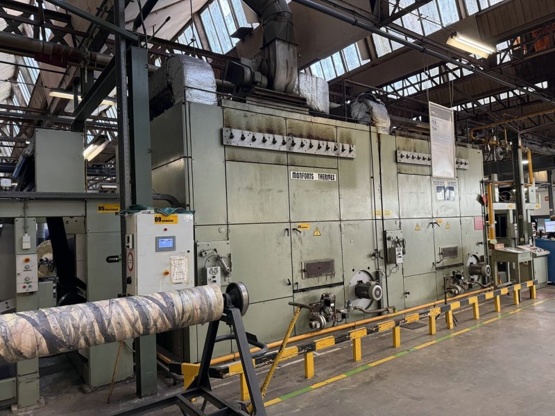 Monforts - Thermex-K thermosol continuous dyeing machine