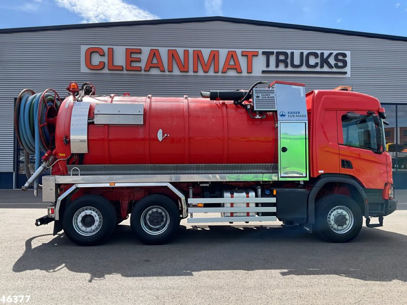 Scania P 450 XT 6x4 Euro 6 Kaiser 15m³ Vacuum/Saug