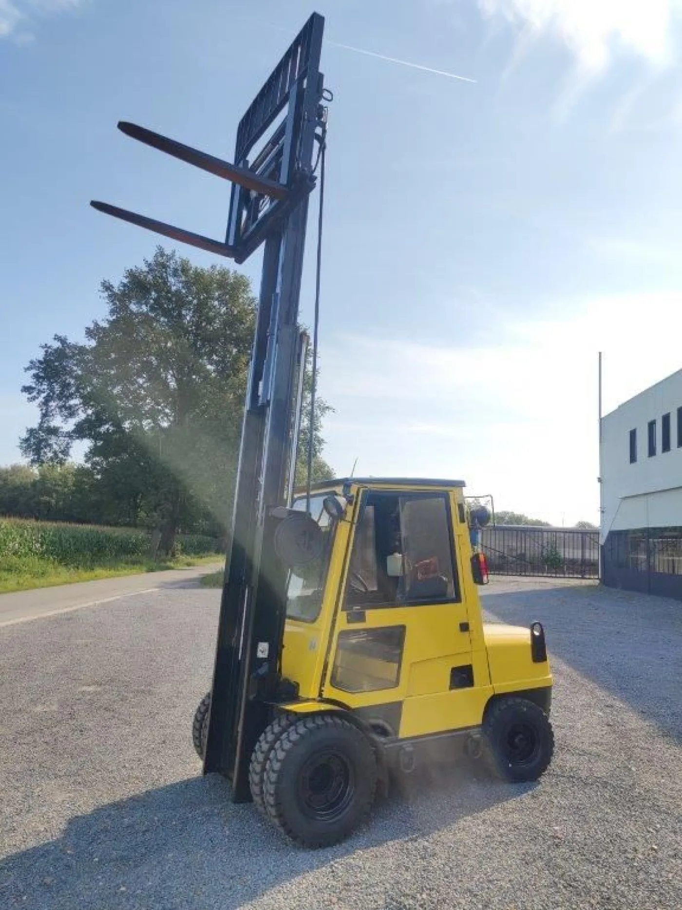 Hyster H60XM triple / side shift - 7