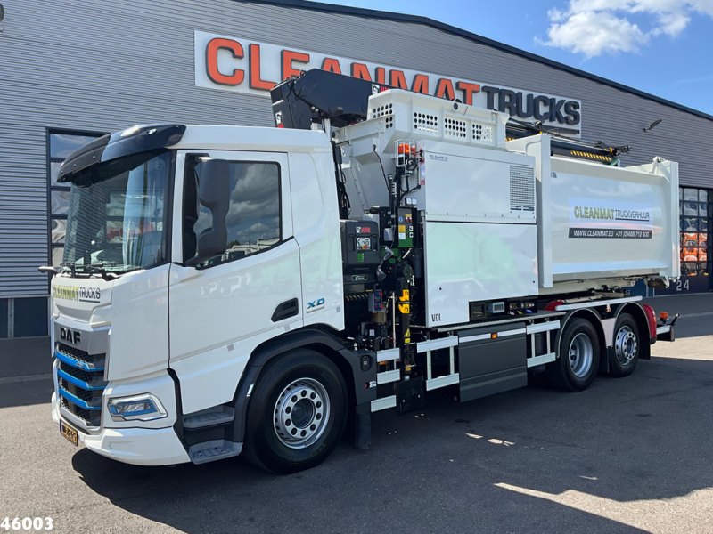 DAF FAG XD 220 Hiab 23 Tonmeter laadkraan FULL ELECTRIC