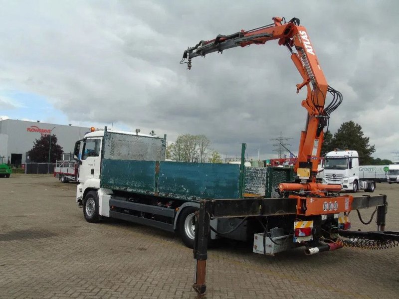 MAN Tgs 18.440 + Atlas 165 + Euro 5 + Trailer 3 Axle + Remote
