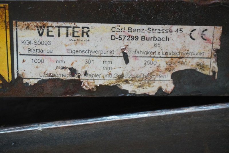 Gabelzinken Vetter VETTER KlappGabelzinken KGI-S0093 (2021)