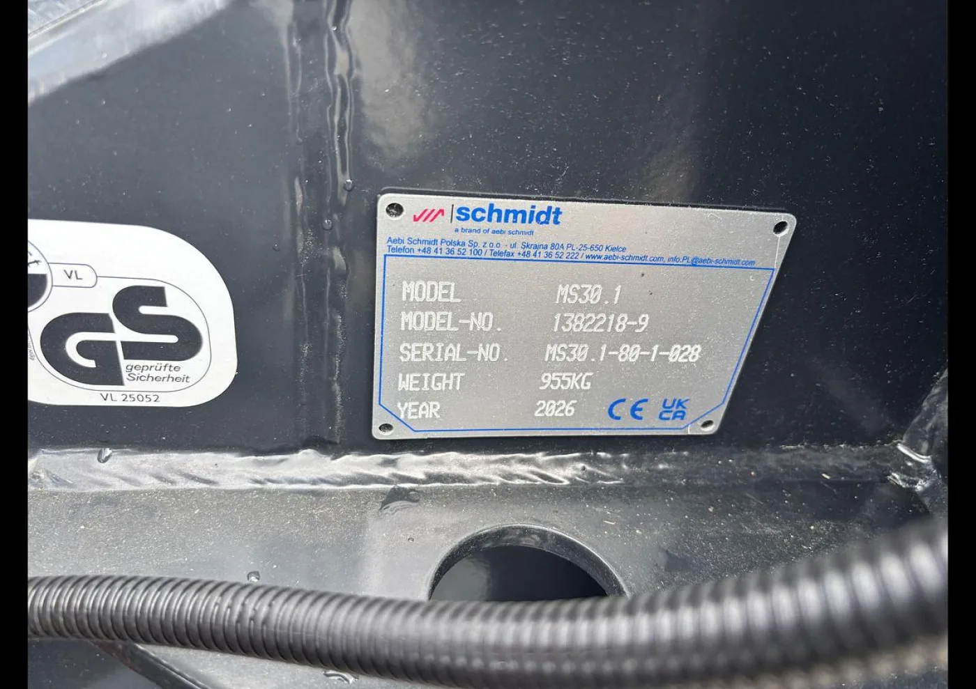 Aebi Schmidt Tarron MS 30.1 - Dreipunktaufnahme - 5