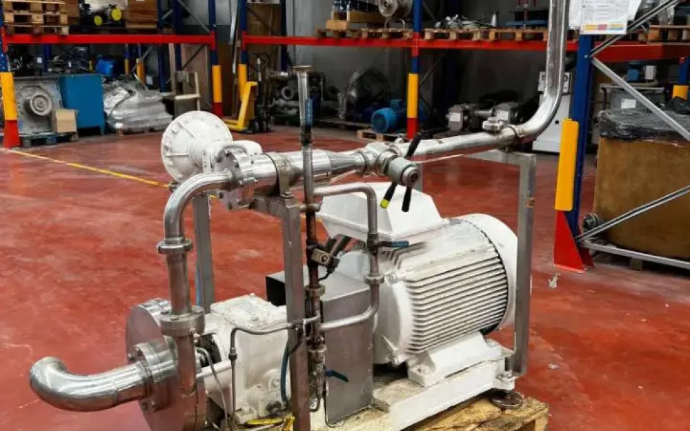 USED 55 KW STAINLESS STEEL CENTRIFUGAL PUMP