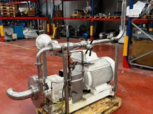 USED 55 KW STAINLESS STEEL CENTRIFUGAL PUMP