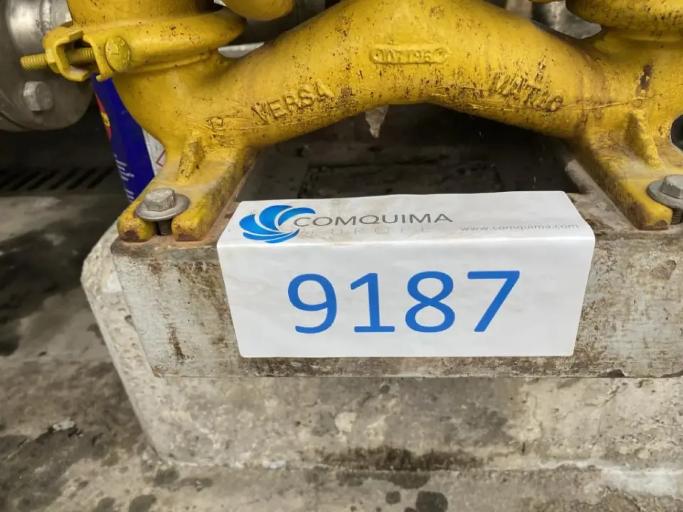 USED AODD VERSA-MATIC E4CA1R110-B AIR OPERATED DUAL DIAPHRAGM PUMP - 2