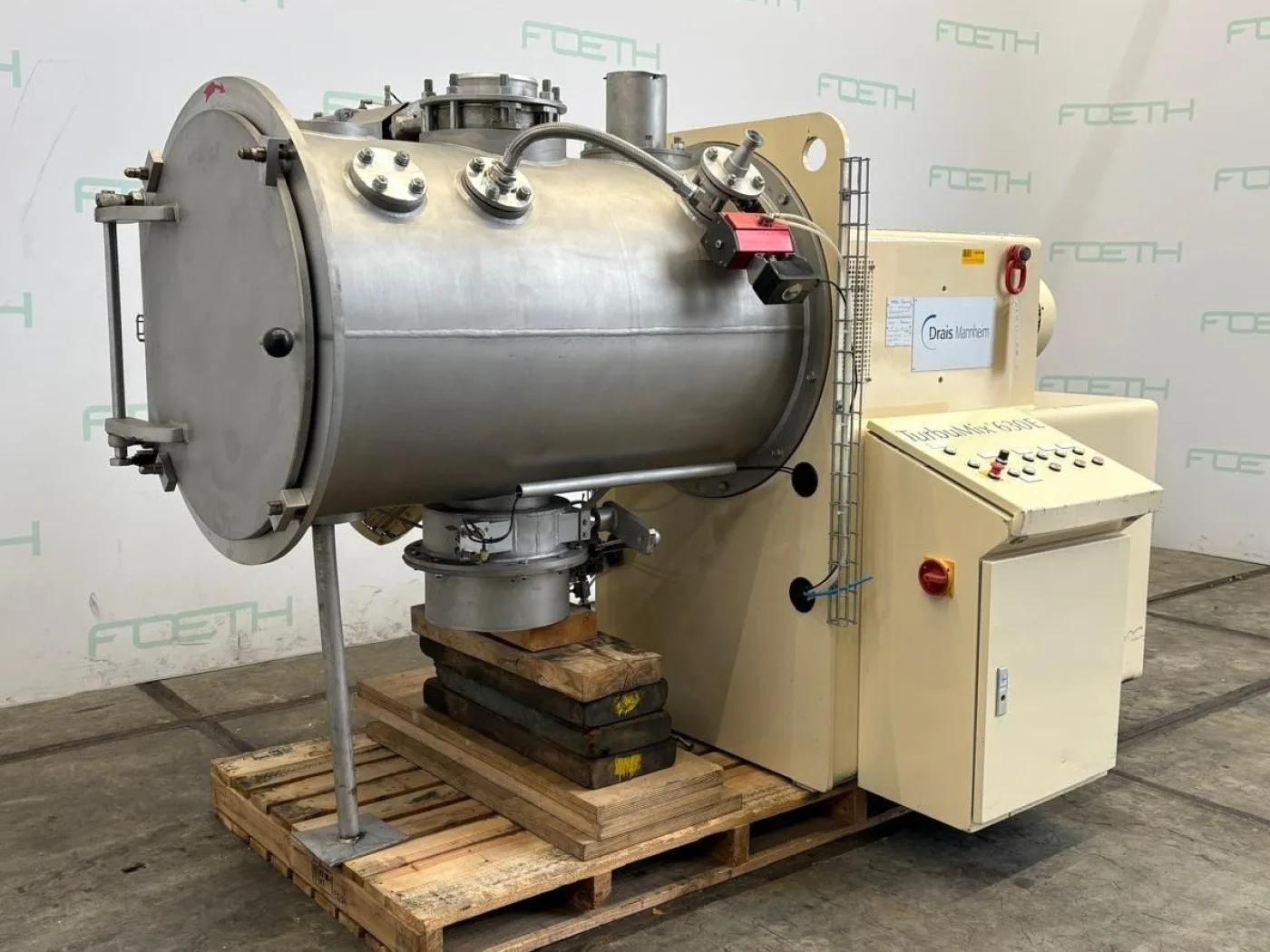 Drais TurbuMix TM-630E - Powder turbo mixer - 8