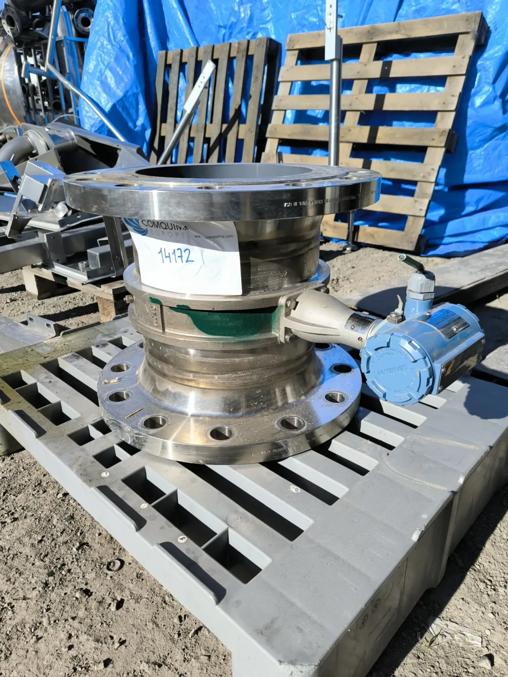 ROSEMOUNT 8800DF ATEX 316 STAINLESS STEEL VORTEX FLOWMETER DN250 PN25