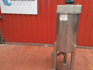 STAINLESS STEEL VERTICAL TANK 140 LITRES