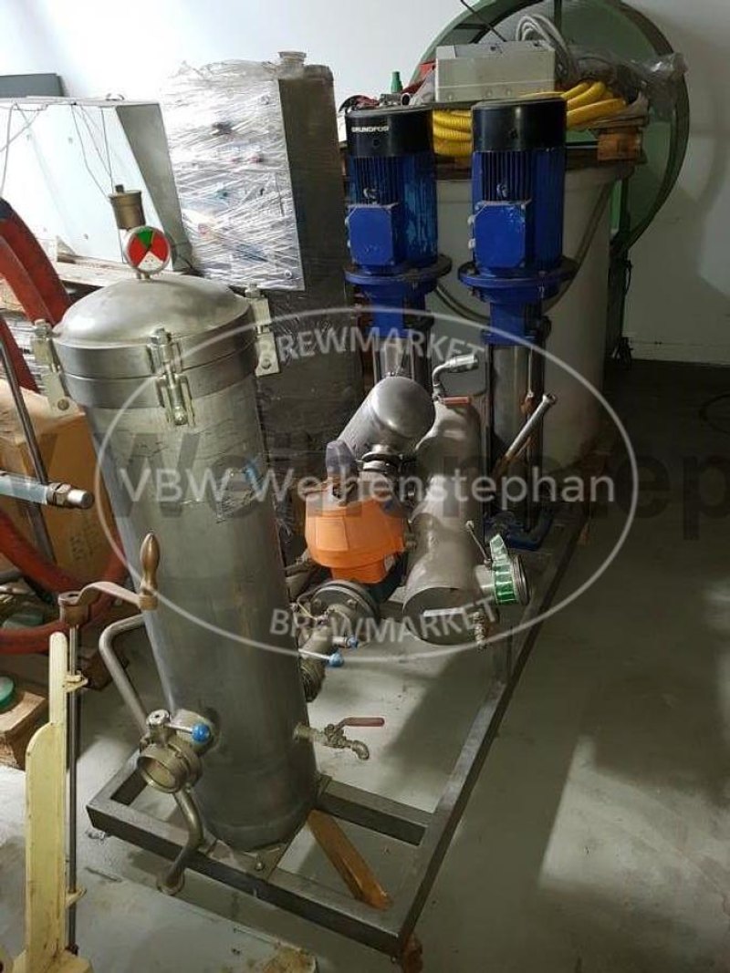 Pressure booster unit