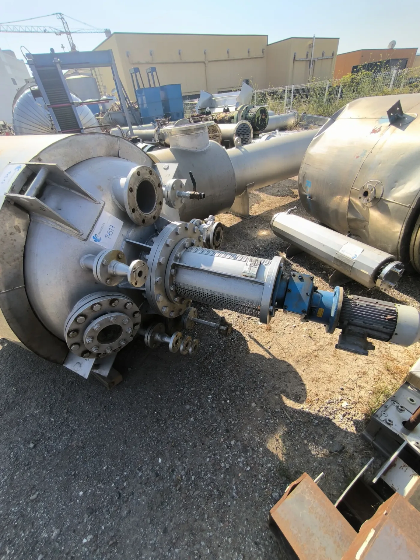 USED ATEX STAINLESS STEEL REACTOR WITH JACKET, INSULATION AND AGITATION - 2
