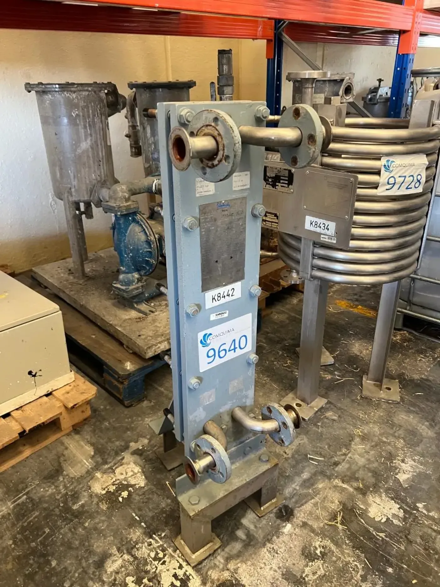USED SCHMIDT PLATE EXCHANGER - 3