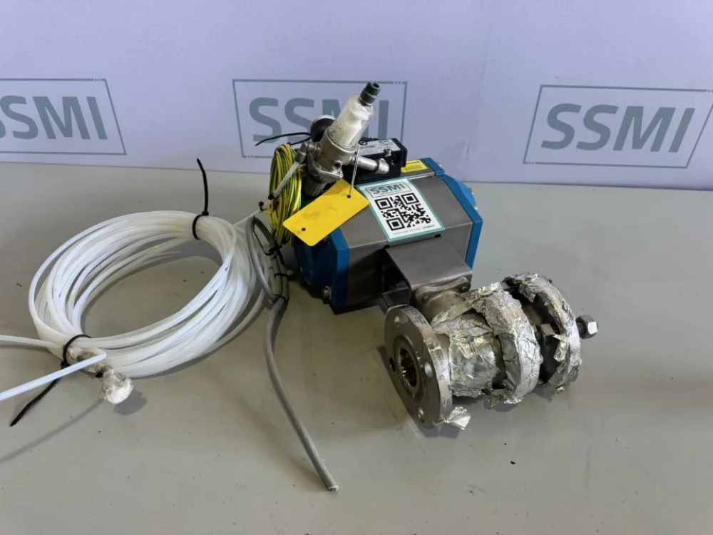 2019 EVAC Pneumatic Ball Valve Assembly with Actuator