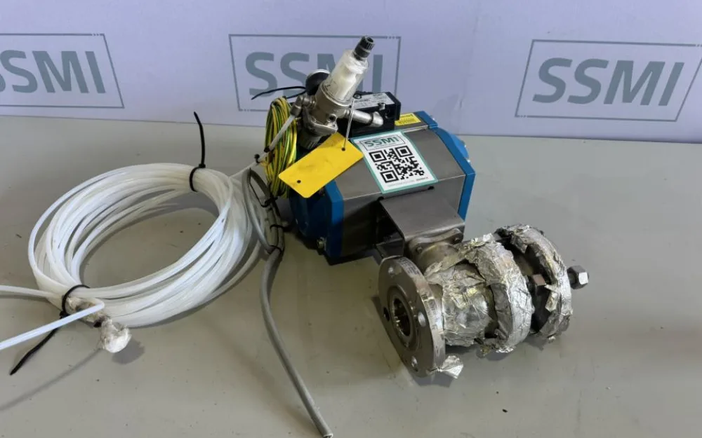 2019 EVAC Pneumatic Ball Valve Assembly with Actuator
