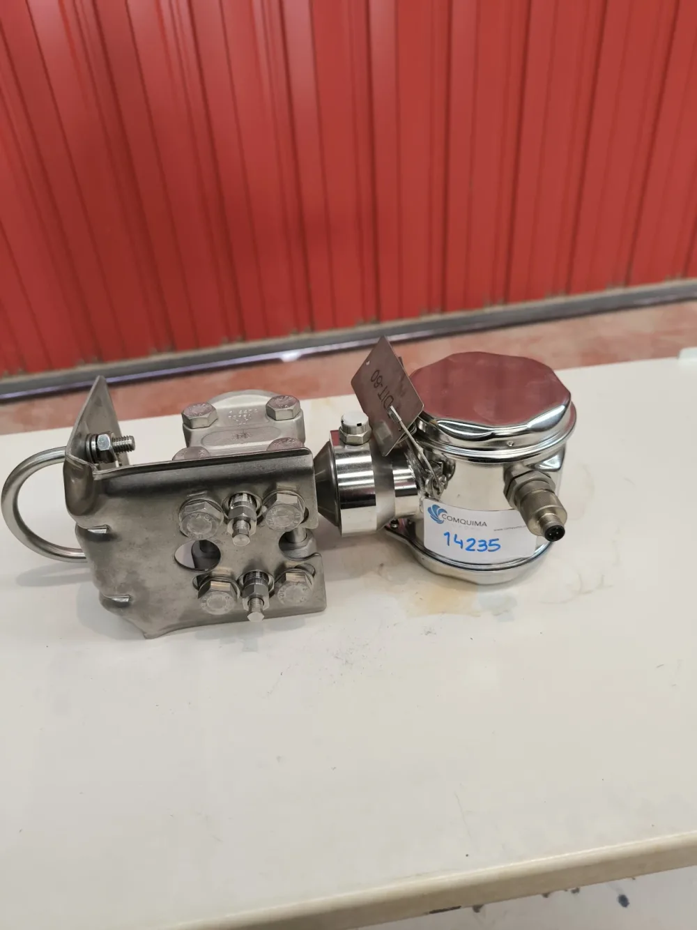 DIFFERENTIAL PRESSURE TRANSMITTER ENDRESS HAUSER DELTABAR S STAINLESS STEEL 316L UNUSED