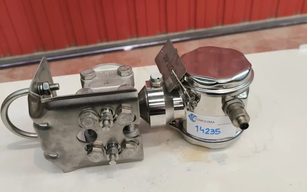 DIFFERENTIAL PRESSURE TRANSMITTER ENDRESS HAUSER DELTABAR S STAINLESS STEEL 316L UNUSED
