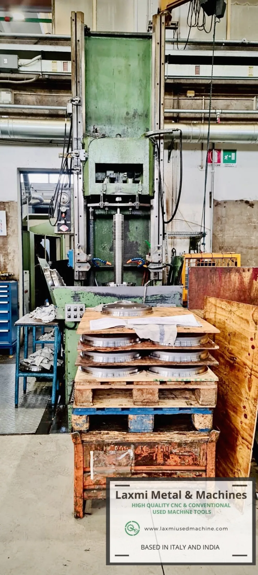 BROACHING MACHINE, VARINELLI - BUB 40/2000 - Laxmi Metal & Machines, Rohtak