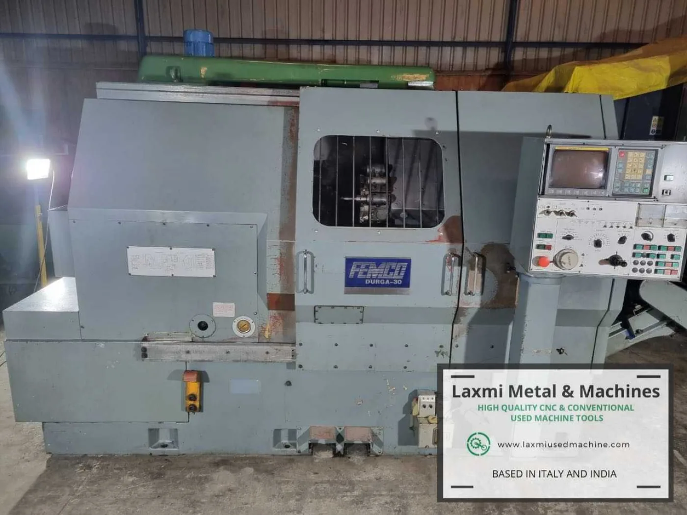 CNC LATHE, FEMCO (Taywan) - DURGA 30 - Laxmi Metal & Machines, Rohtak - 2