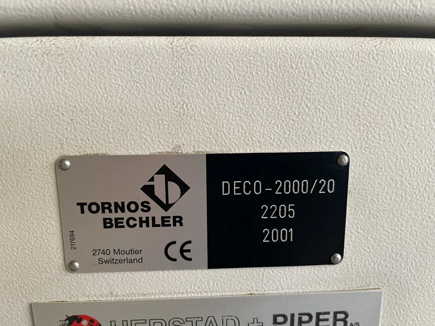 TOUR AUTOMATIQUE CNC TORNOS DECO 20 - 5