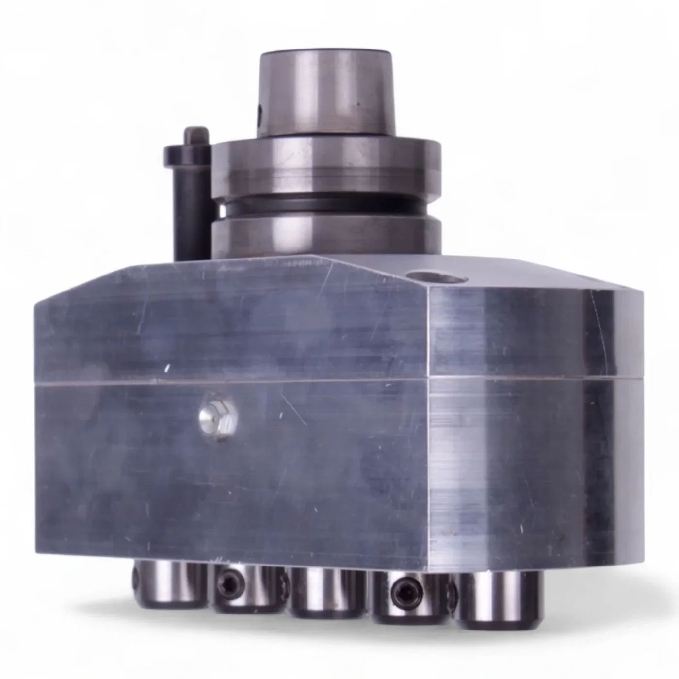 Homag Bohraggregat 1-056-08-3211 Adapteraggregat Wechselaggregat Bohrer 5 Spindelig 32 mm Teilung - 4