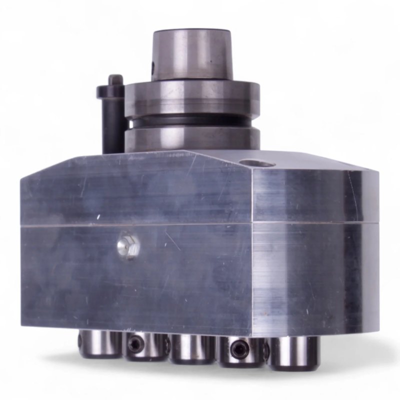 Homag Bohraggregat 1-056-08-3211 Adapteraggregat Wechselaggregat Bohrer 5 Spindelig 32 mm Teilung