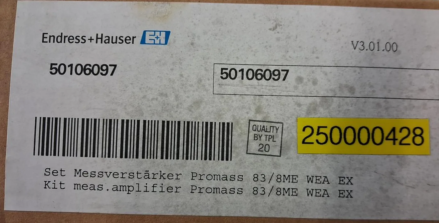 Endress+Hauser Messverstärker-Platine 50106097 - 5