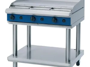 Blue Seal Evolution Cooktop Griddle Burner Nat Gas on Stand 900mm G516A-LS/N - islandcatering