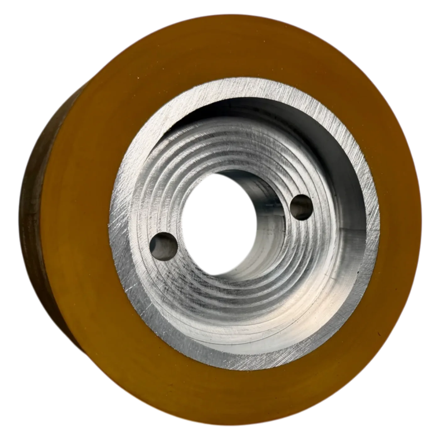 Vorschubrolle 110 x 50 mm CNC-Alukern – für Maggi, Haffner, HolzHer - 1