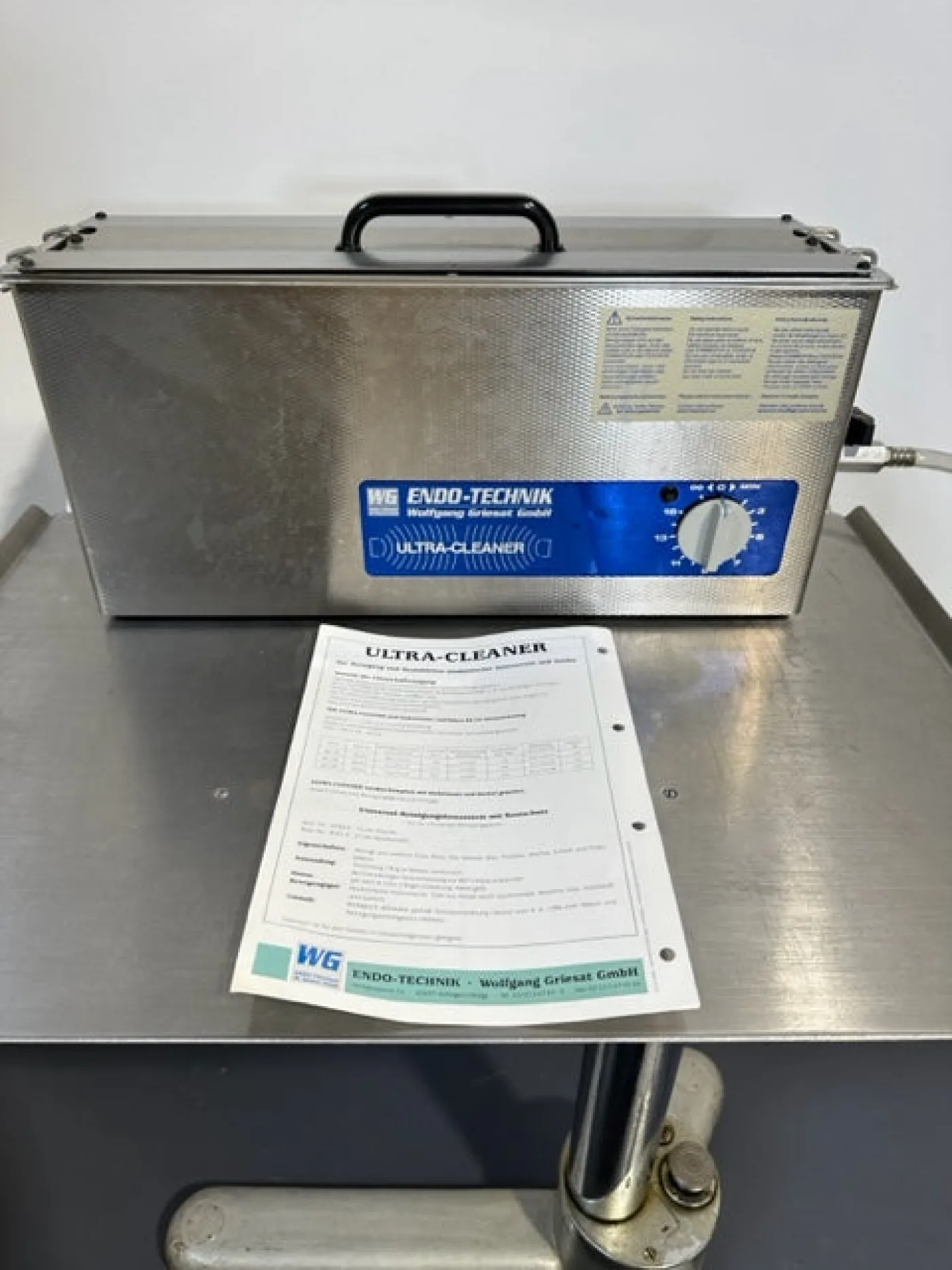 Endo-Technik WG-100 Ultraschallreinigungsbad - 1