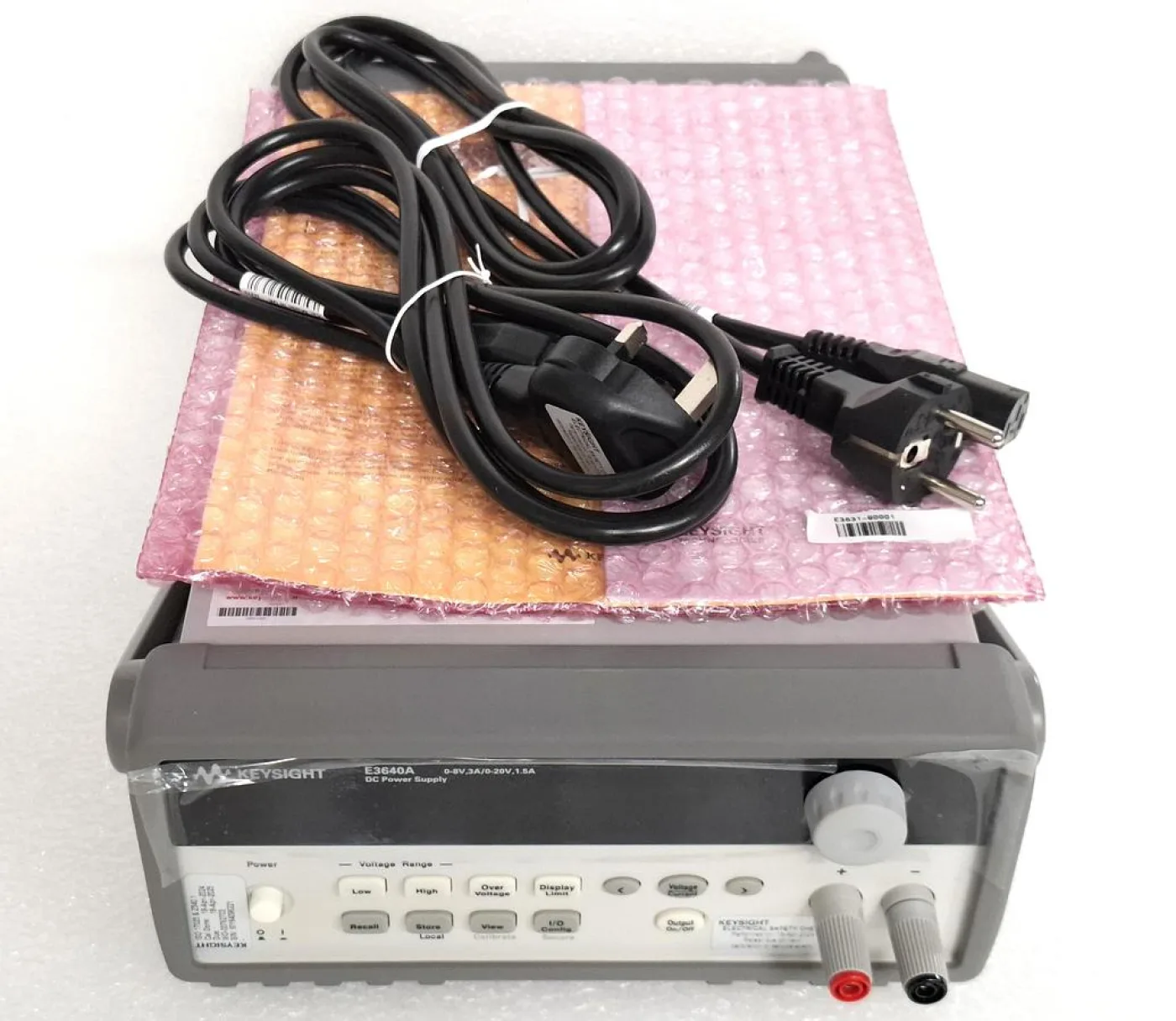 Keysight / Agilent E3640A Programmable Bench Power Supply Single Output Dual Range - 2