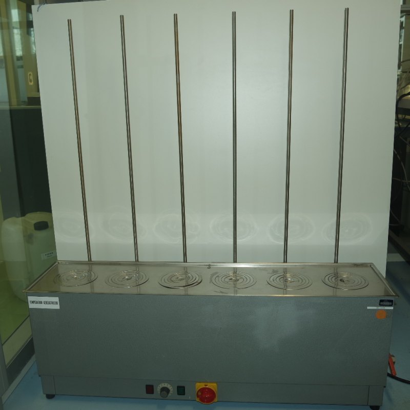 Used EW68 Water bath with 6 positions on three phase power
